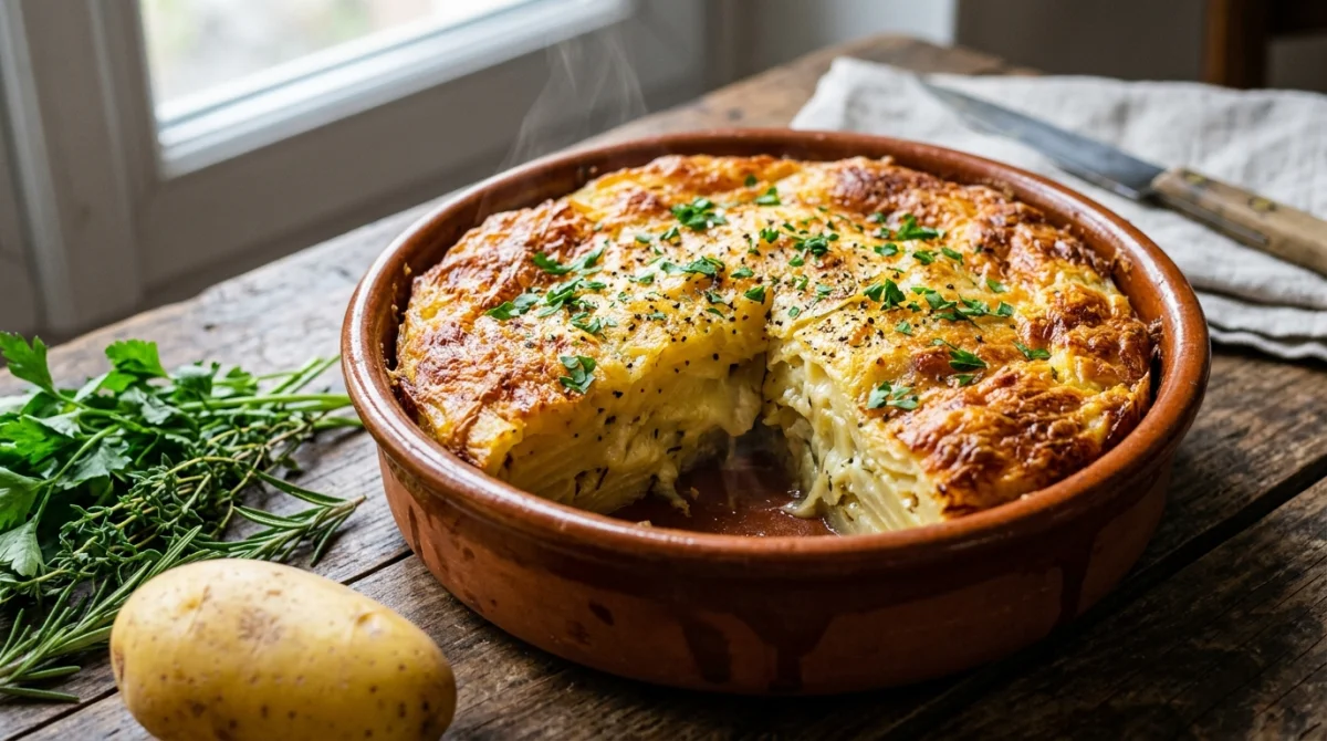 recette gâteau de pommes de terre