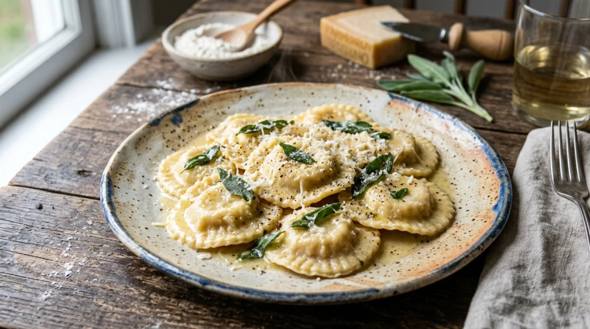 recette ravioles au fromage
