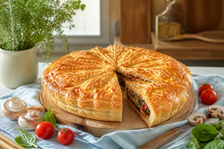recette tourte aux légumes