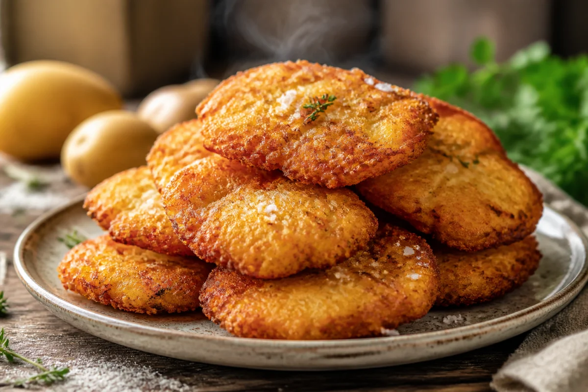 recette beignet de pommes de terre