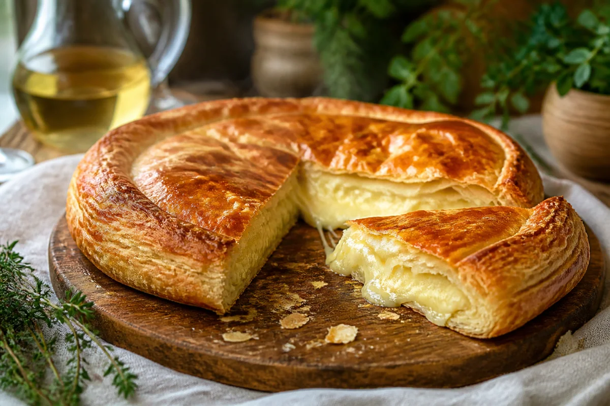 recette tourte au fromage