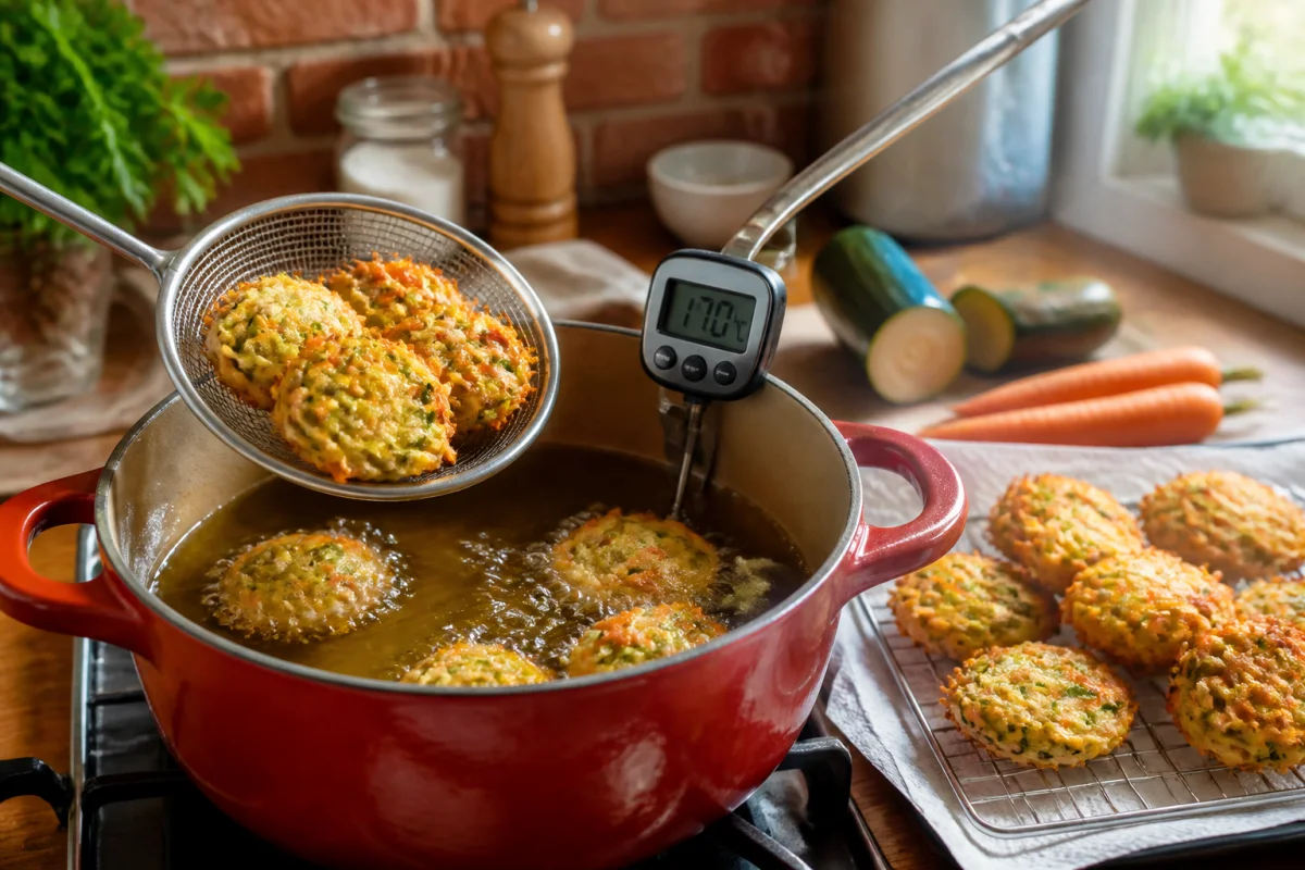 Recette de beignets de légumes maison