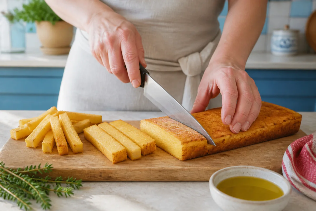 Recette panisse marseillaise facile et croustillante